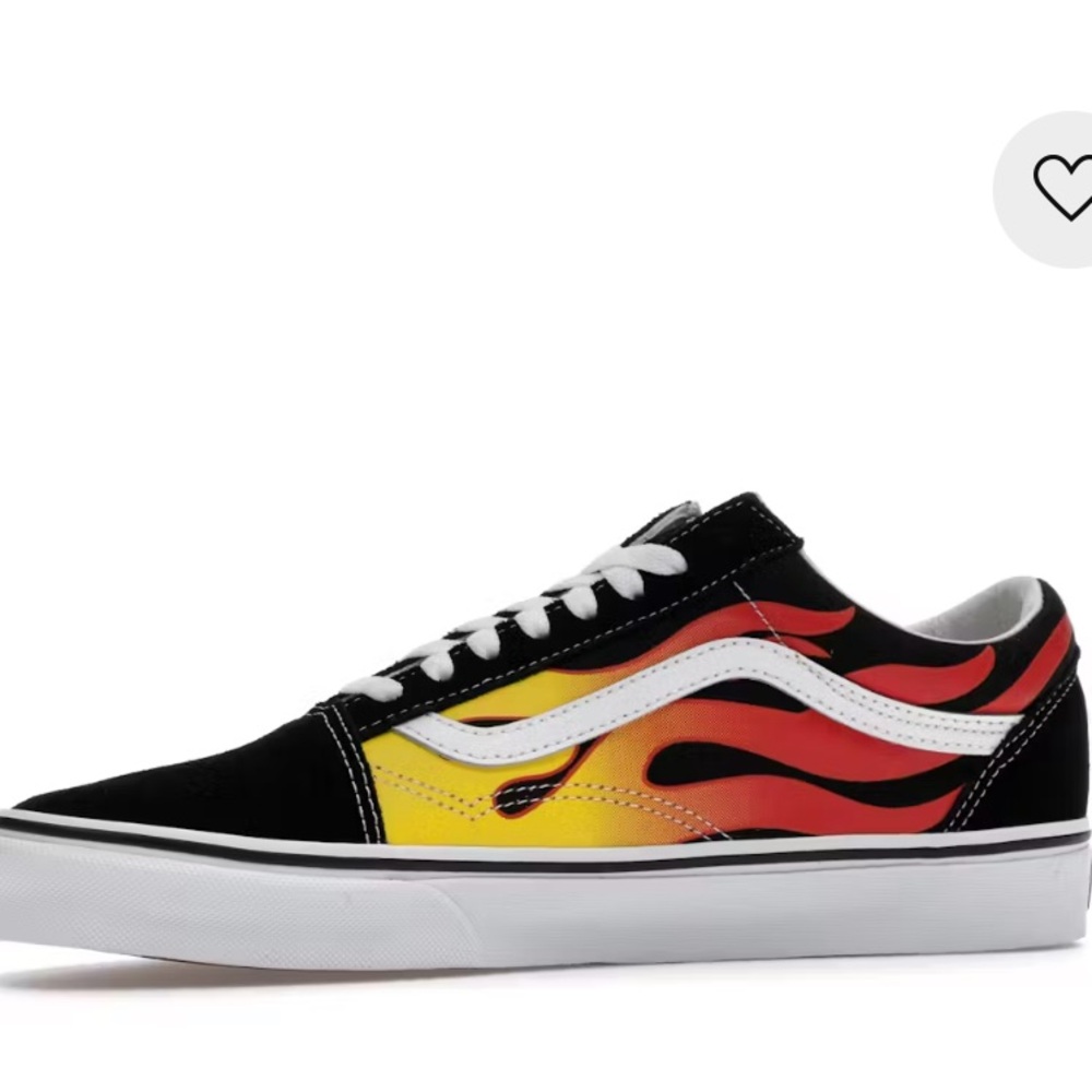Vans Old Skool Kids Sneakers - Black and White
